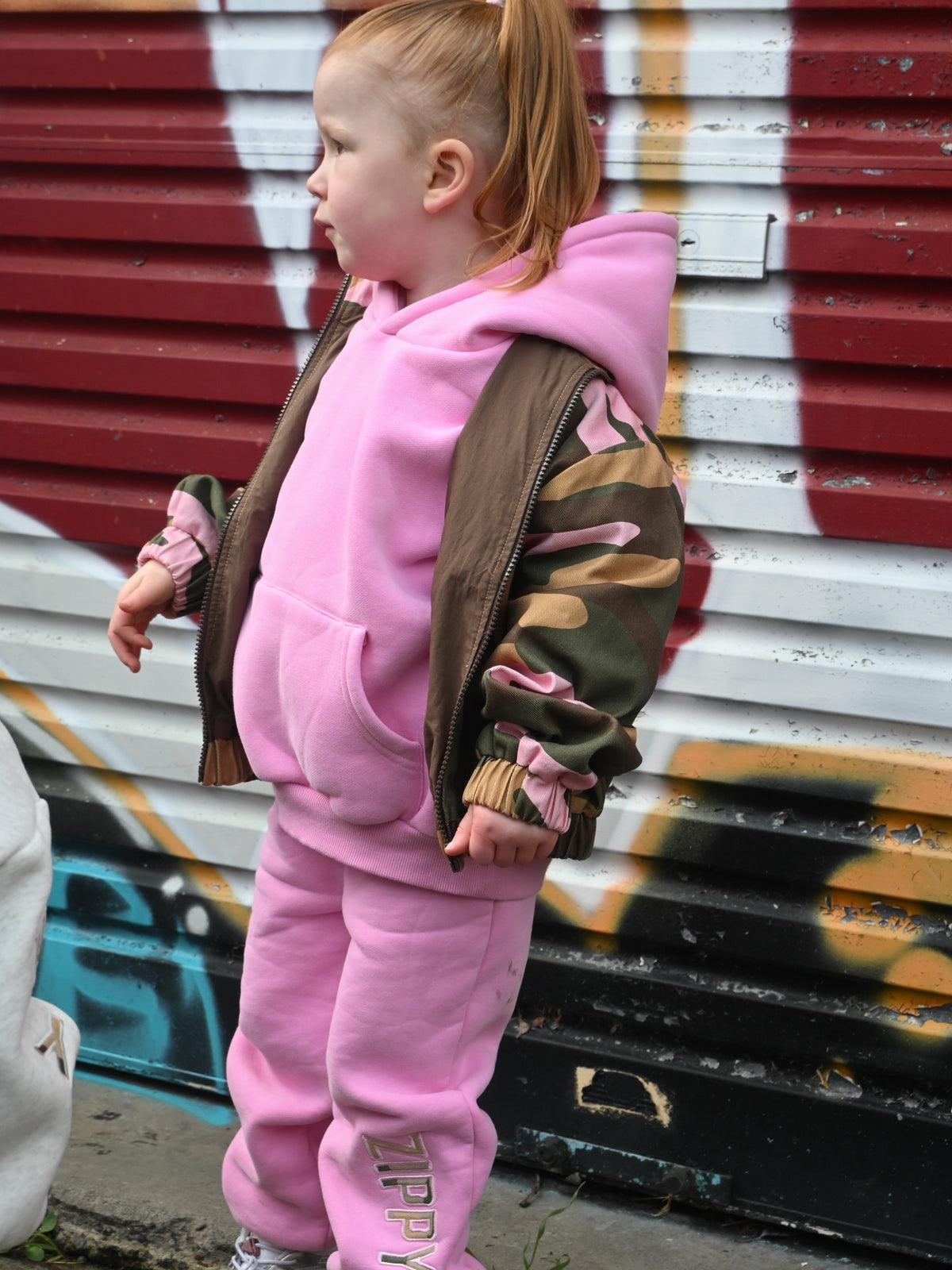 CAMO BOMBER JACKET