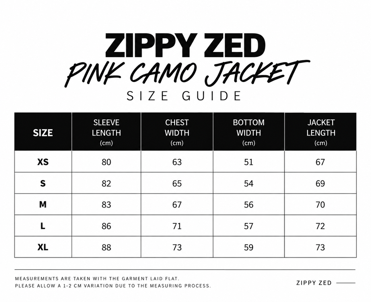 WOMENS PINK CAMO JACKET (PRE ORDER)