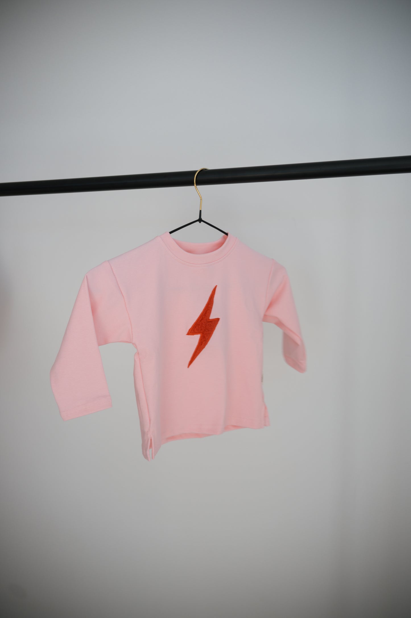 Lightning Bolt Long Sleeve - Pink