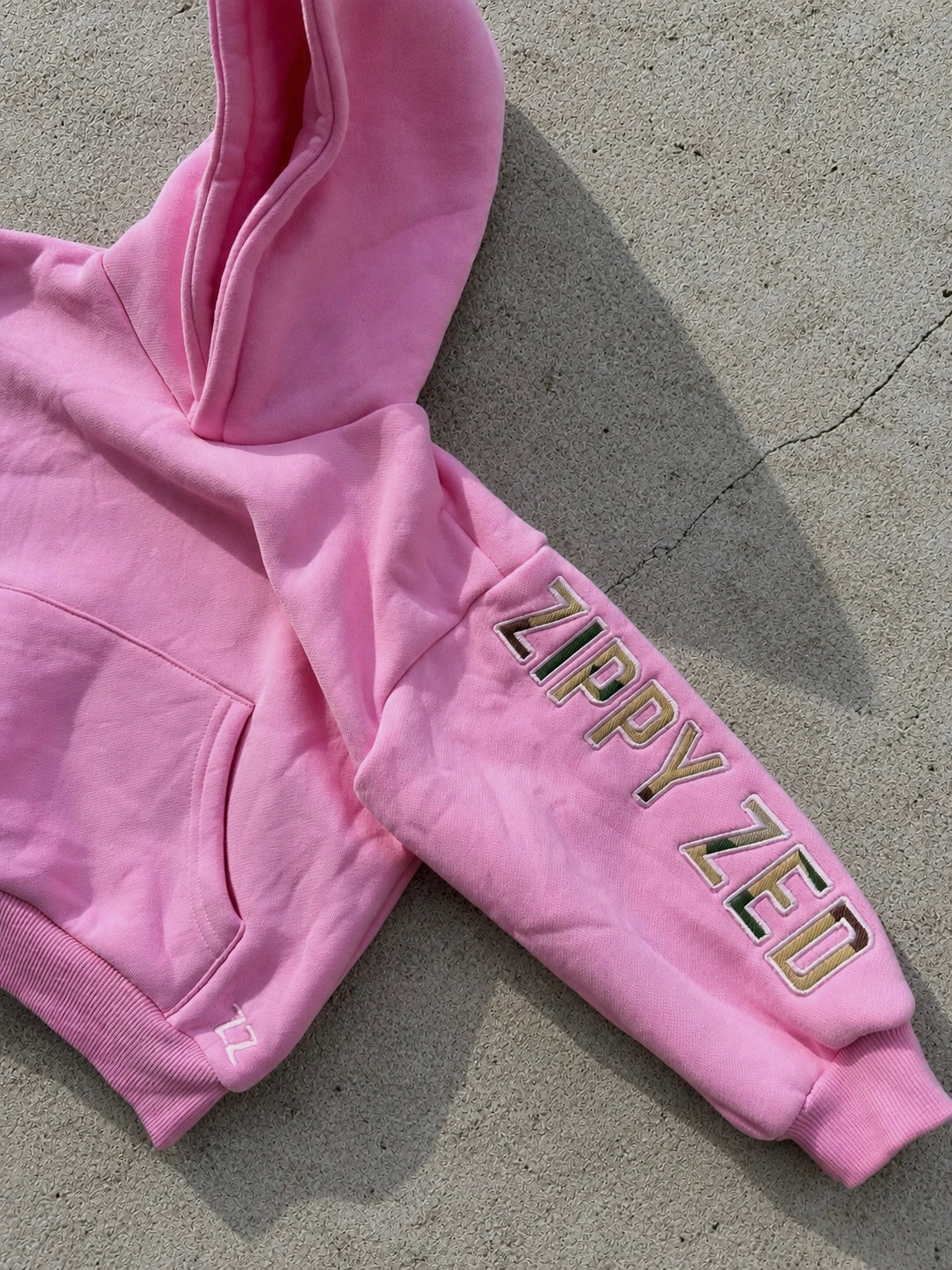 PINK CAMO HOODIE