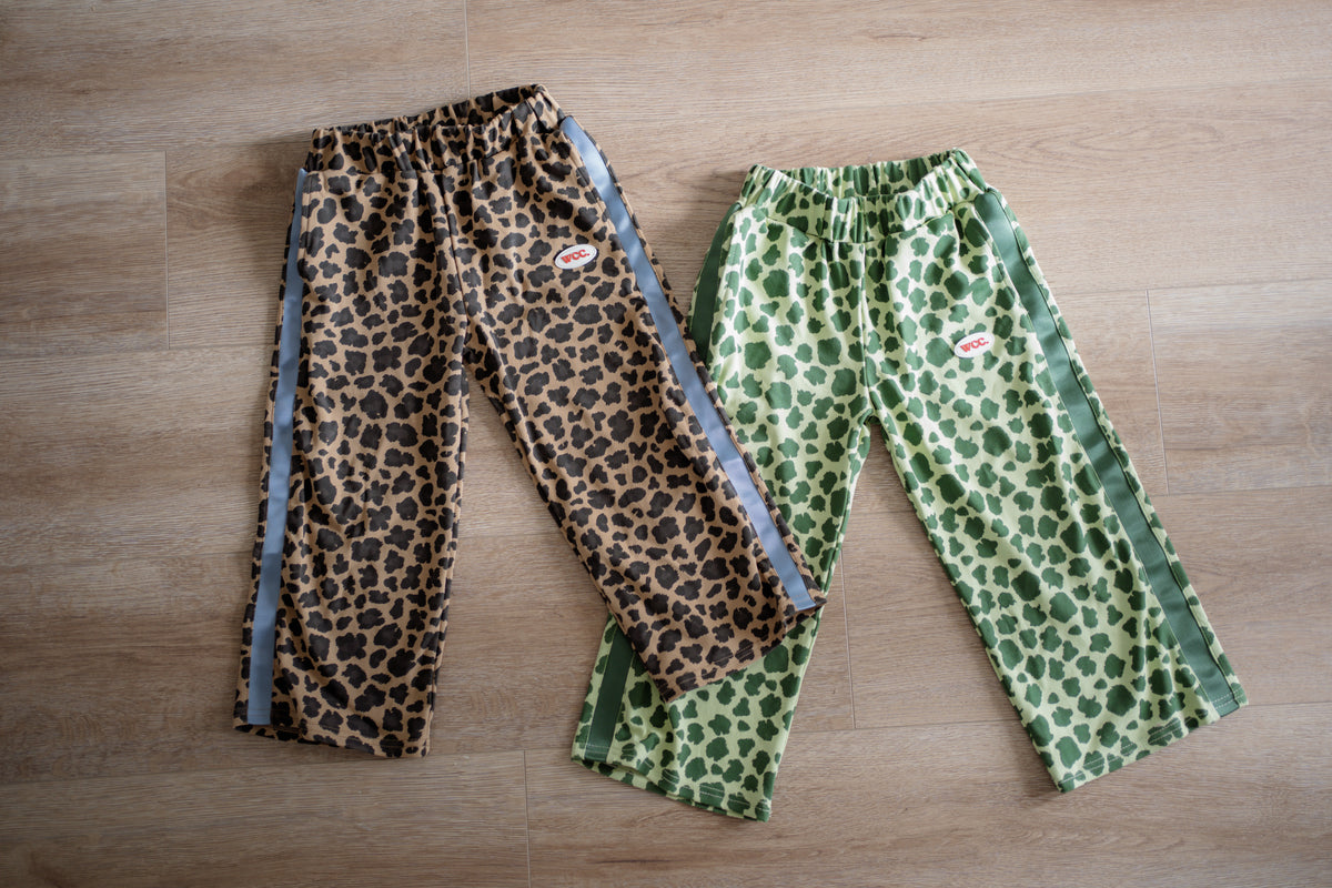 LEOPARD PANT - BROWN