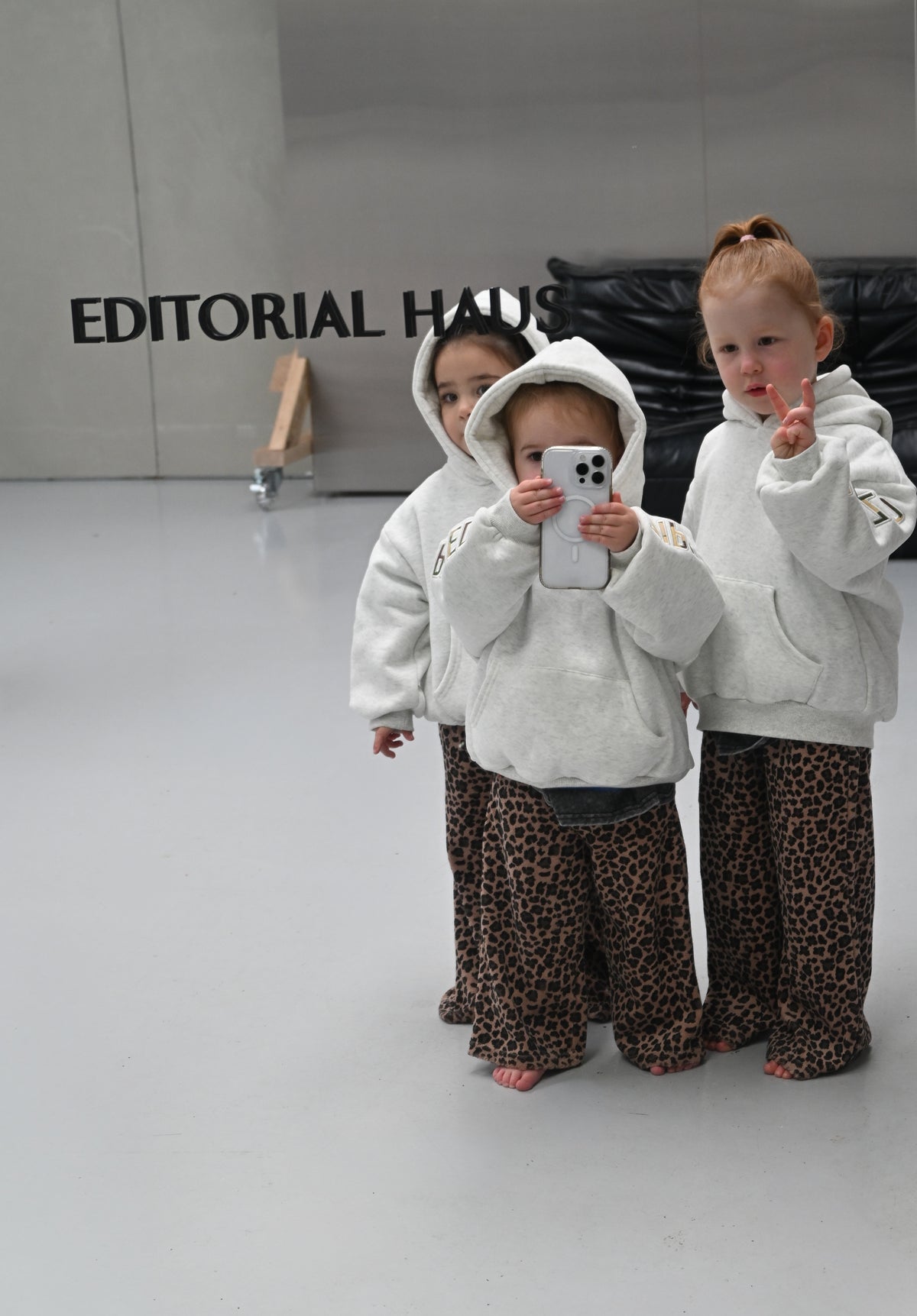 TERRY TOWEL LEOPARD PANT