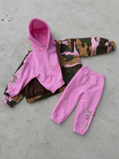 PINK CAMO HOODIE