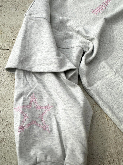 BORN WILD KID GREY 2 LAYER TEE