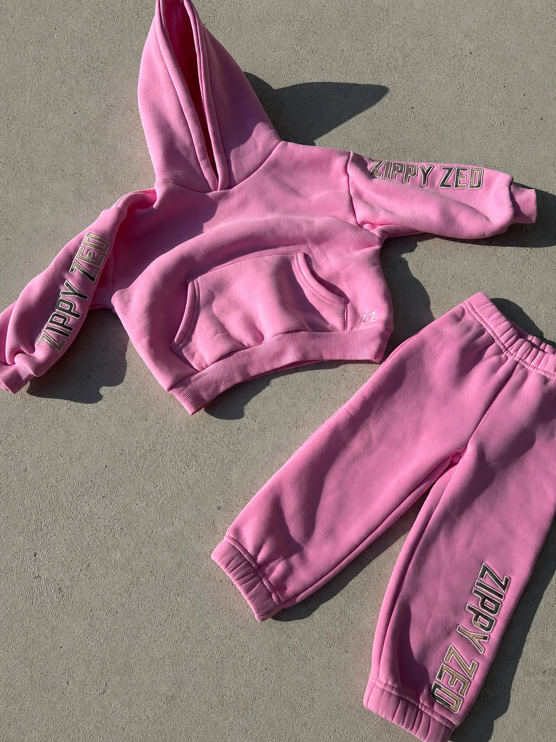 PINK CAMO HOODIE