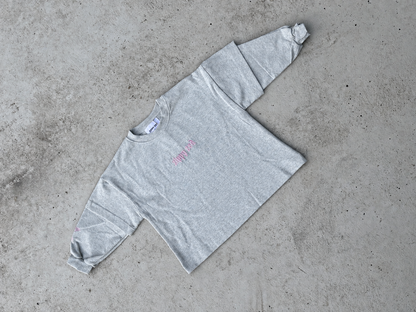 BORN WILD KID GREY 2 LAYER TEE