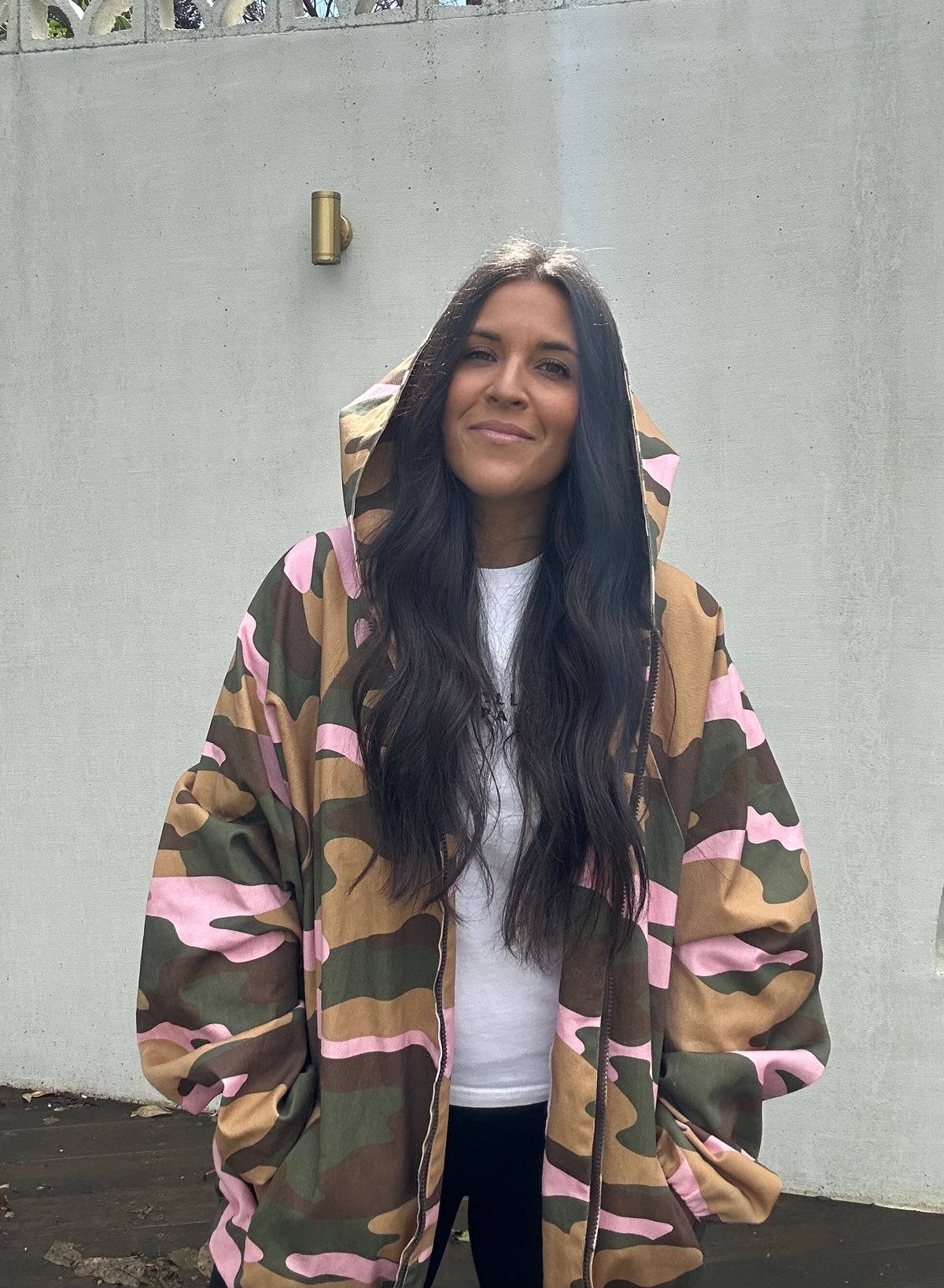 WOMENS PINK CAMO JACKET (PRE ORDER)