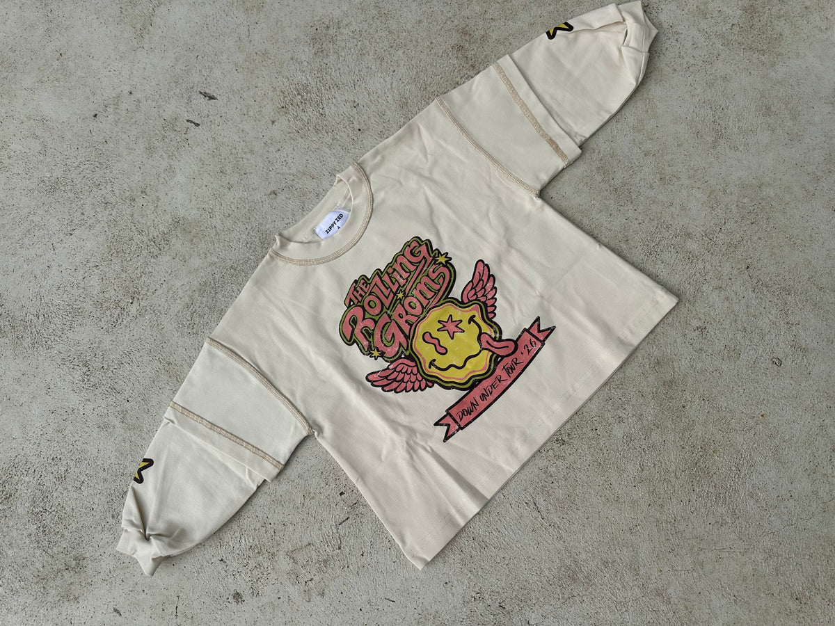 ROLLING GROMS 2 LAYER TEE