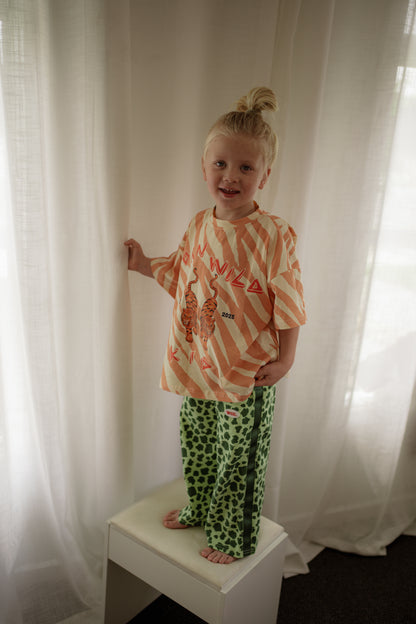 LEOPARD PANT - GREEN