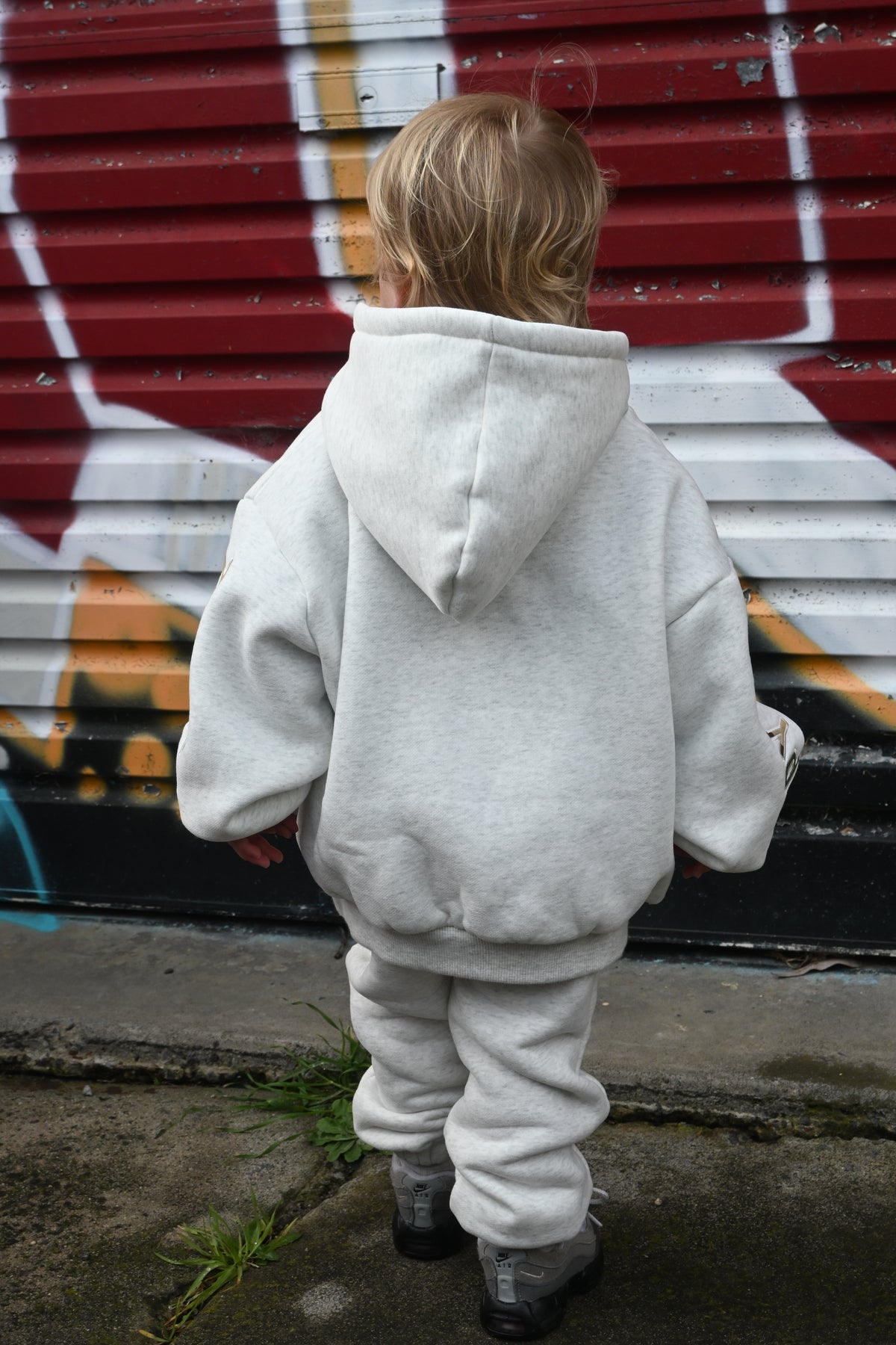 GREY CAMO HOODIE