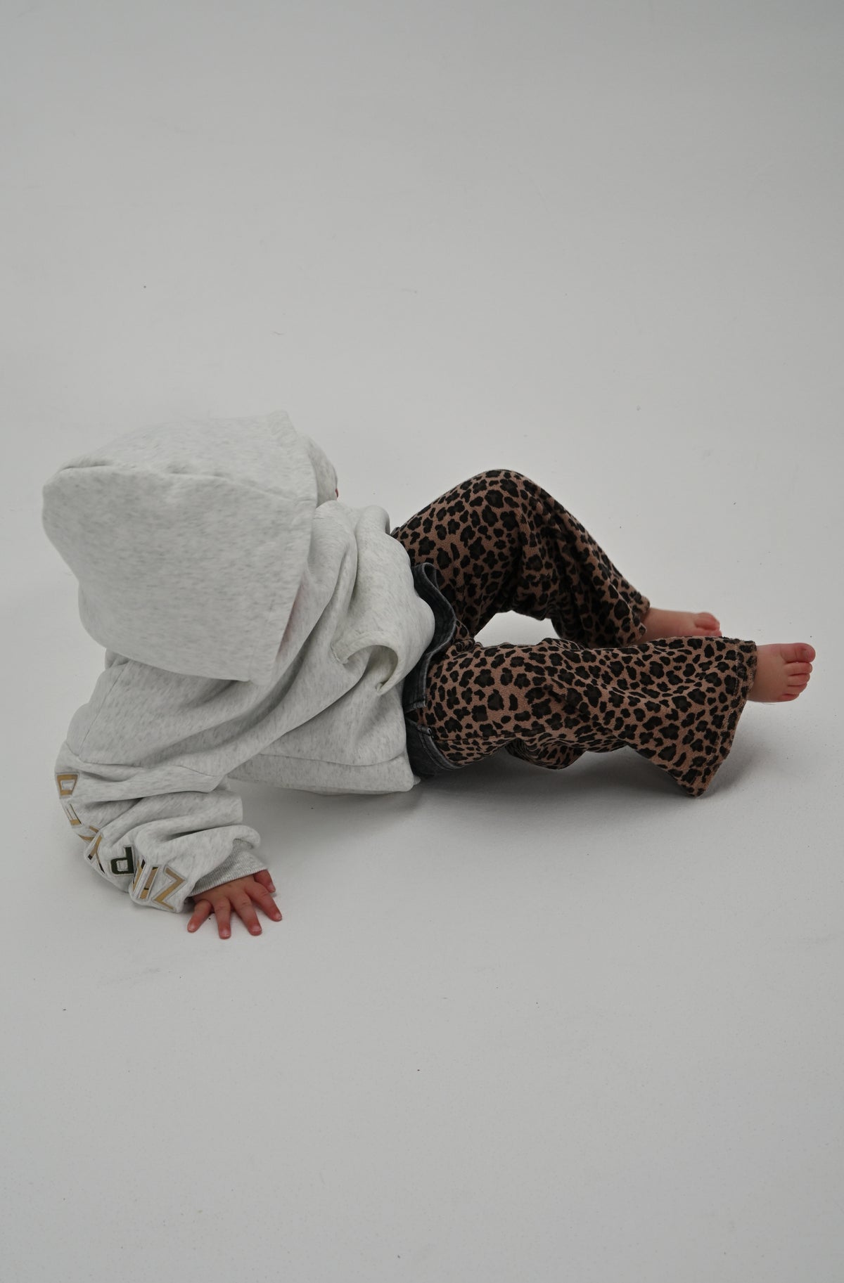 TERRY TOWEL LEOPARD PANT