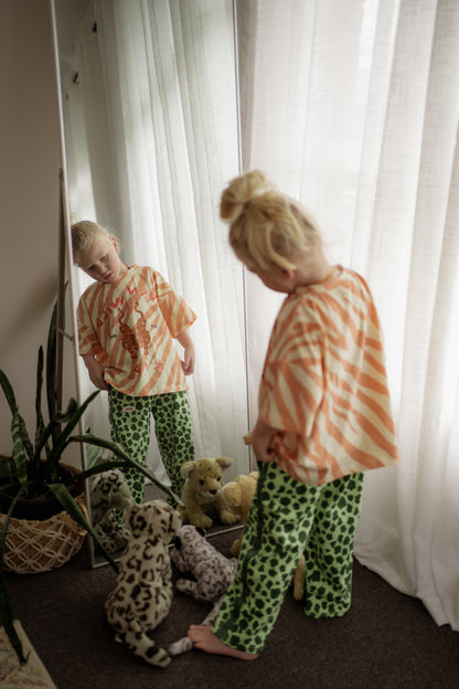 LEOPARD PANT - GREEN