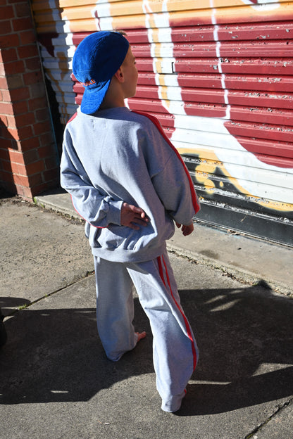 GREY RACER PANT