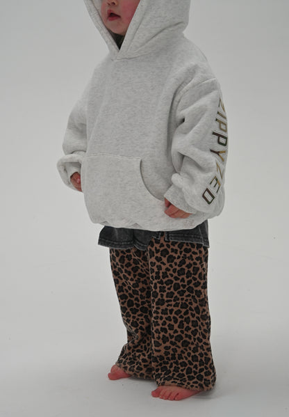 TERRY TOWEL LEOPARD PANT