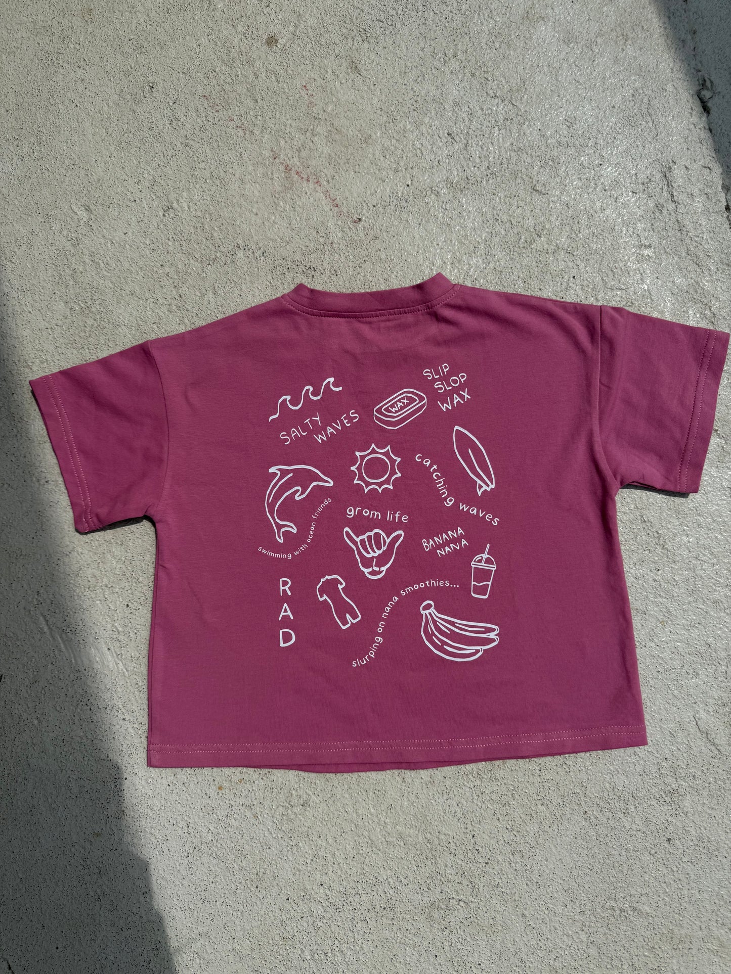 Mauve Surf Club Tee