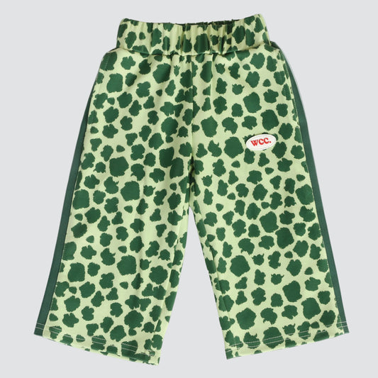 Leopard Pants - Green