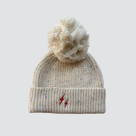 Bolt Beanie Cream