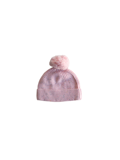 Bolt beanie pink
