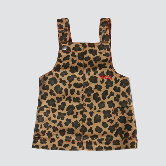 Leopard Denim Dress