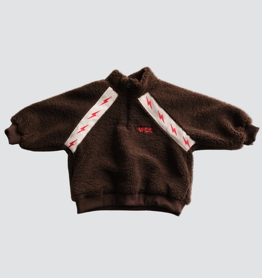 Brown Sherpa Bolt Jumper