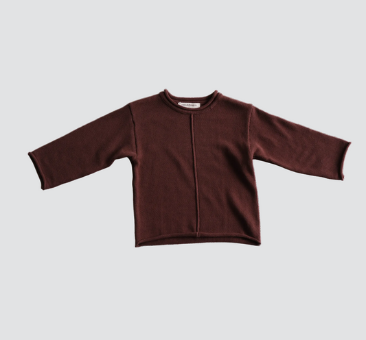 Choc Brown Knit Sweater