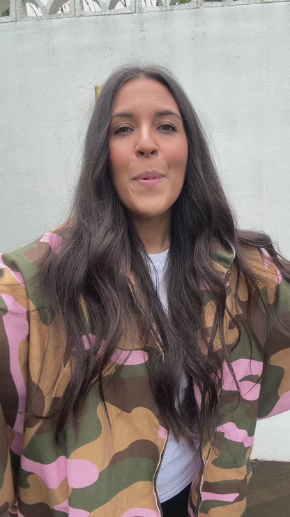 WOMENS PINK CAMO JACKET (PRE ORDER)